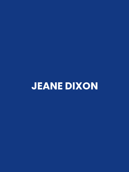 JEANE DIXON