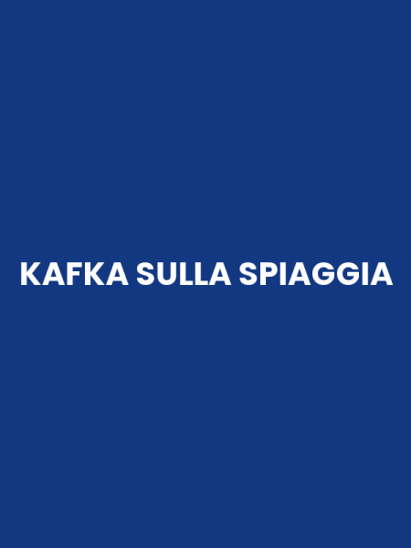 KAFKA SULLA SPIAGGIA