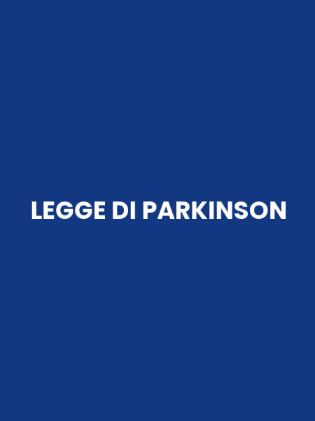LEGGE DI PARKINSON