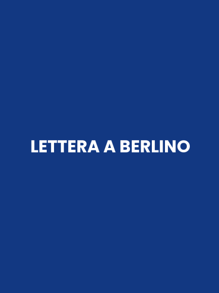LETTERA A BERLINO