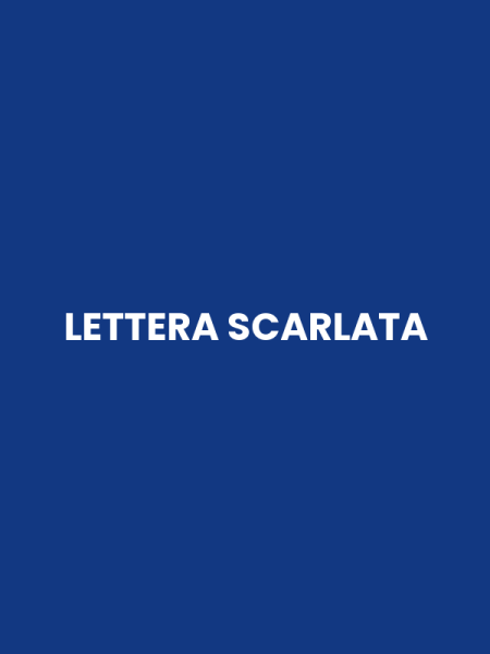 LETTERA SCARLATA