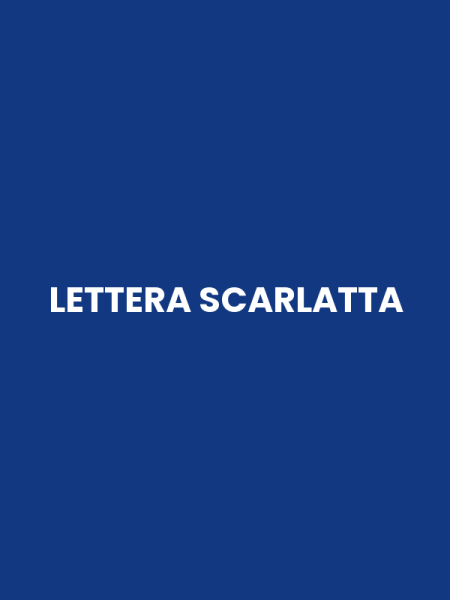 LETTERA SCARLATTA