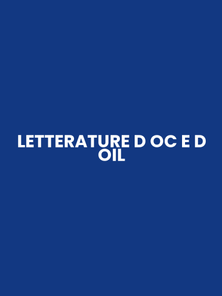 LETTERATURE D OC E D OIL