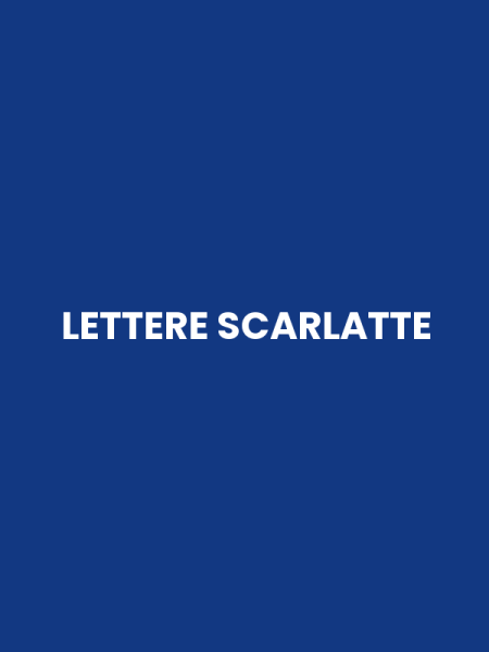 LETTERE SCARLATTE