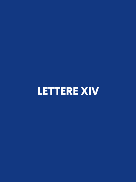 LETTERE XIV