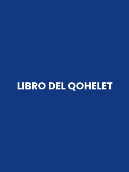 LIBRO DEL QOHELET