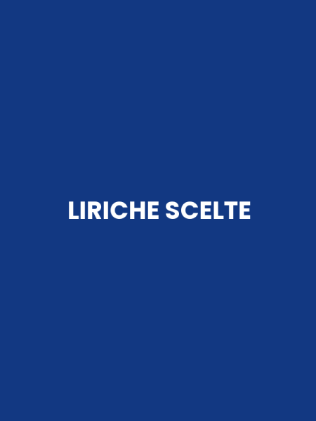 LIRICHE SCELTE