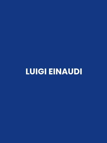 LUIGI EINAUDI