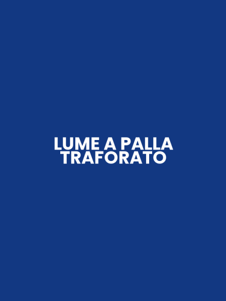 LUME A PALLA TRAFORATO