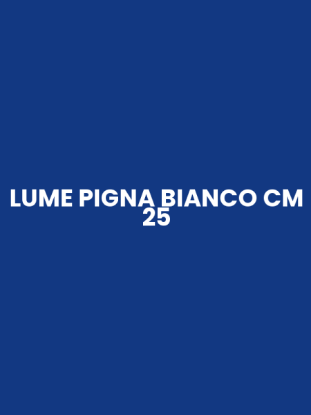 LUME PIGNA BIANCO CM 25