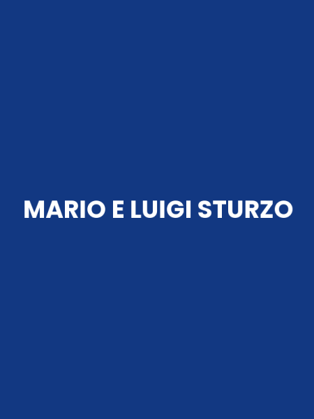 MARIO E LUIGI STURZO