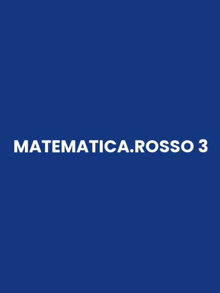 MATEMATICA.ROSSO 3