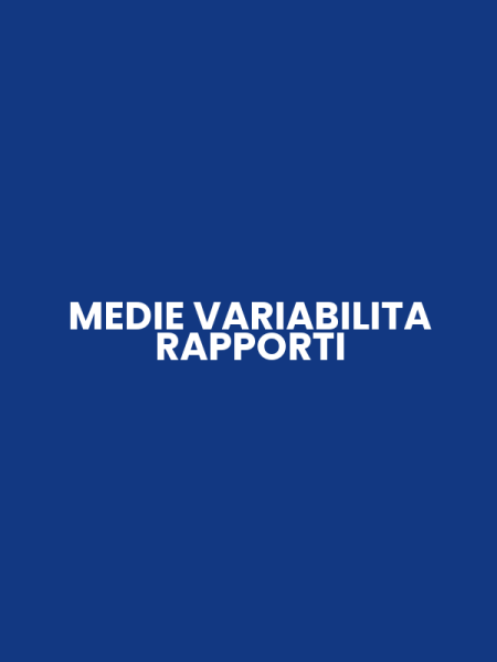 MEDIE VARIABILITA RAPPORTI