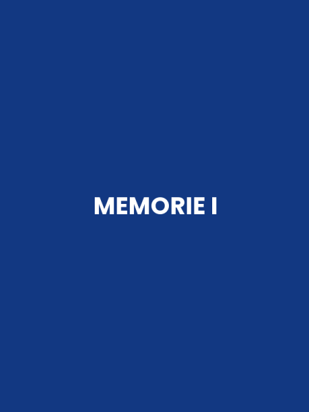 MEMORIE I