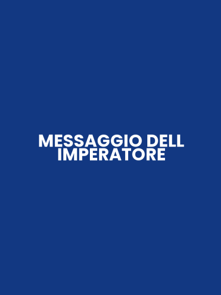 MESSAGGIO DELL IMPERATORE