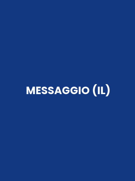 MESSAGGIO (IL)