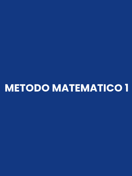 METODO MATEMATICO 1