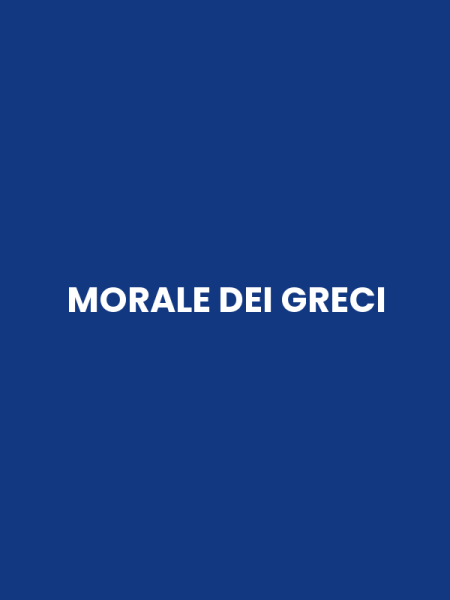 MORALE DEI GRECI