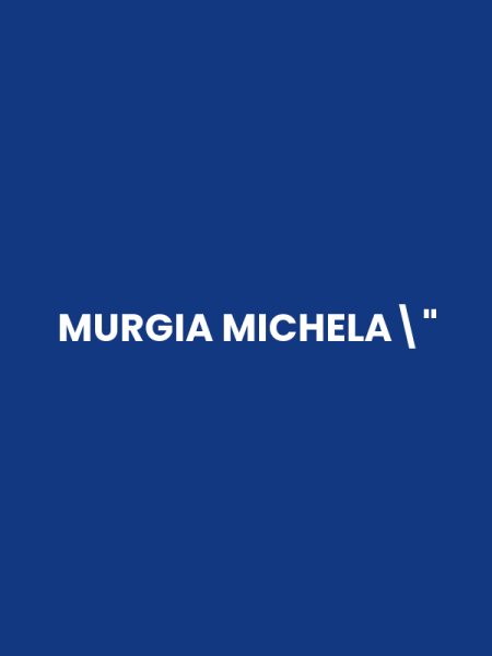MURGIA MICHELA"