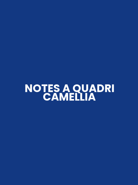NOTES A QUADRI CAMELLIA
