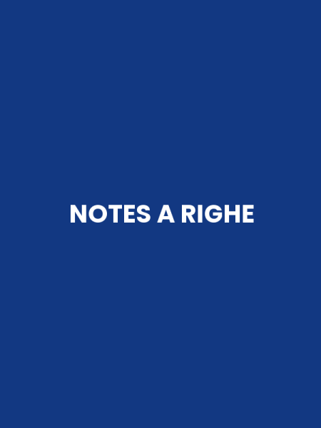NOTES A RIGHE
