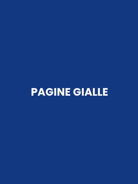 PAGINE GIALLE