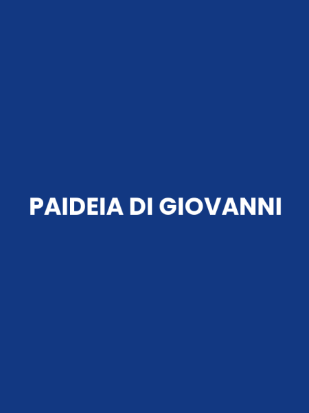 PAIDEIA DI GIOVANNI