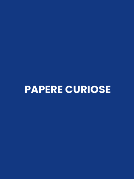 PAPERE CURIOSE