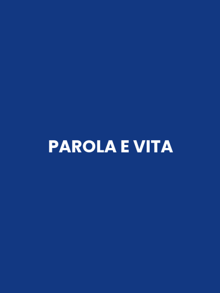 PAROLA E VITA