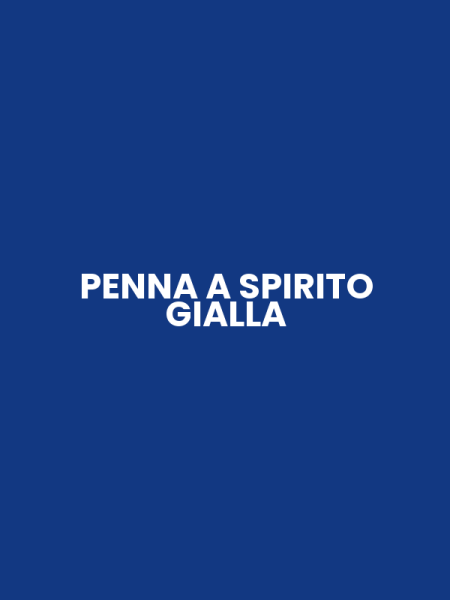 PENNA A SPIRITO GIALLA