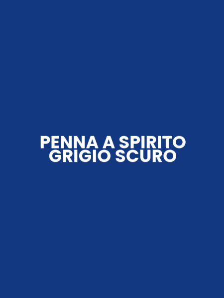 PENNA A SPIRITO GRIGIO SCURO