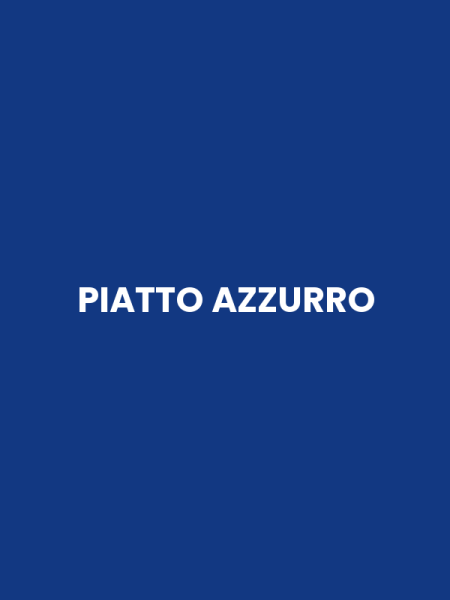 PIATTO AZZURRO