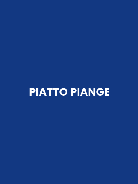 PIATTO PIANGE