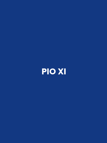 PIO XI