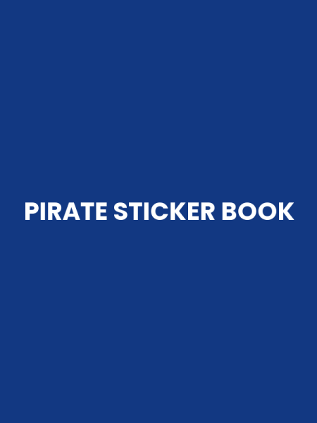 PIRATE STICKER BOOK