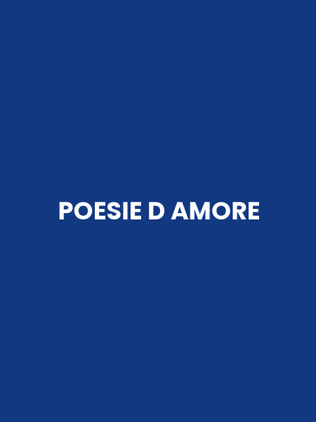 POESIE D AMORE