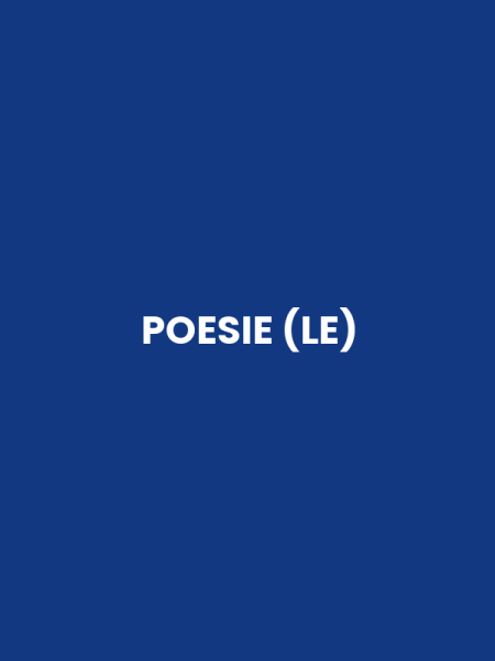 POESIE (LE)