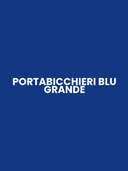 PORTABICCHIERI BLU GRANDE