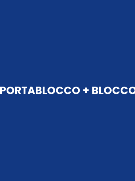 PORTABLOCCO + BLOCCO