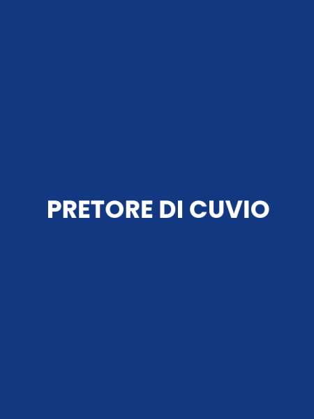PRETORE DI CUVIO