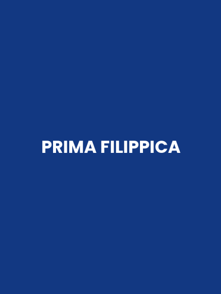 PRIMA FILIPPICA