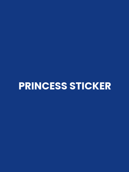 PRINCESS STICKER