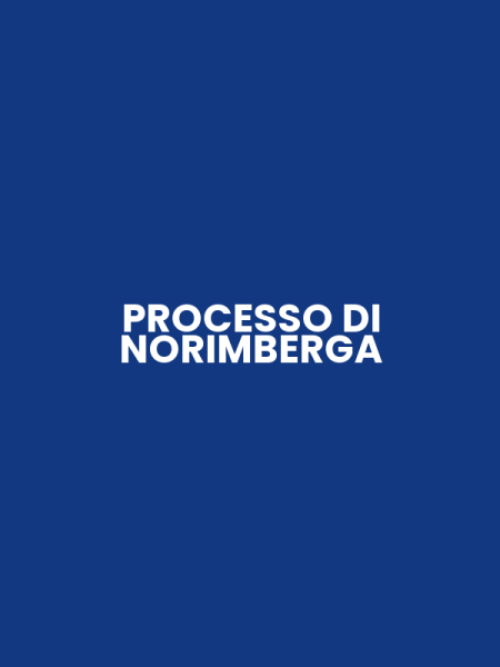 PROCESSO DI NORIMBERGA
