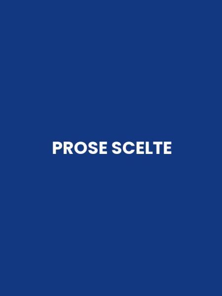PROSE SCELTE