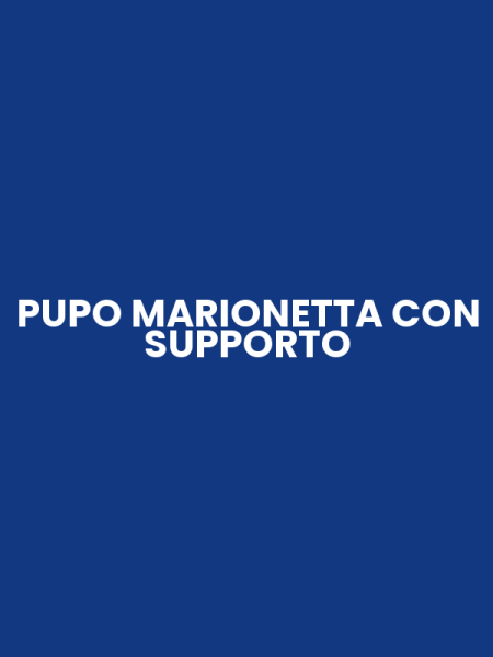 PUPO MARIONETTA CON SUPPORTO