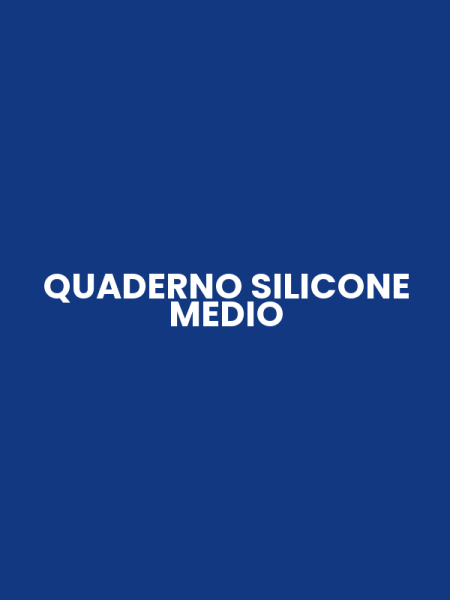QUADERNO SILICONE MEDIO