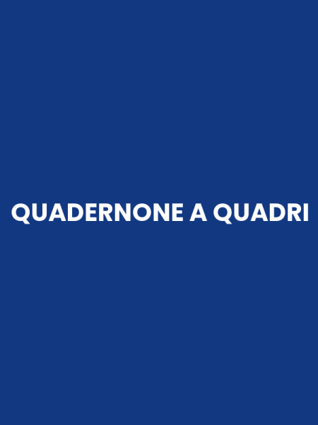 QUADERNONE A QUADRI