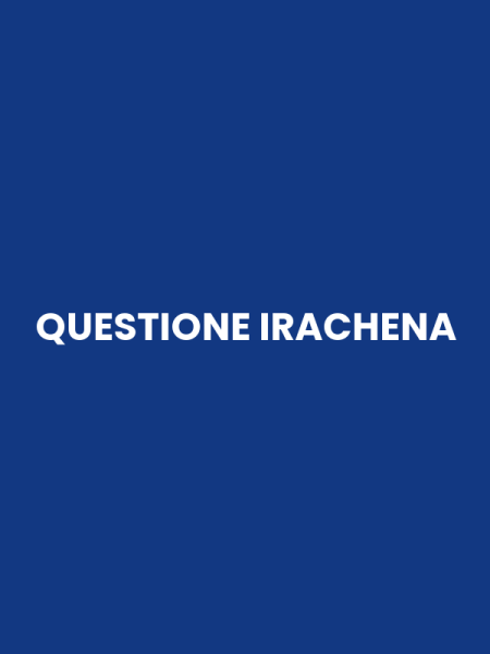 QUESTIONE IRACHENA