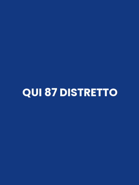 QUI 87 DISTRETTO