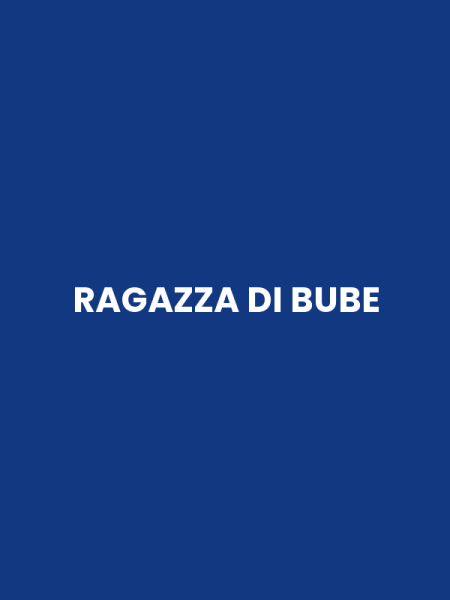 RAGAZZA DI BUBE
